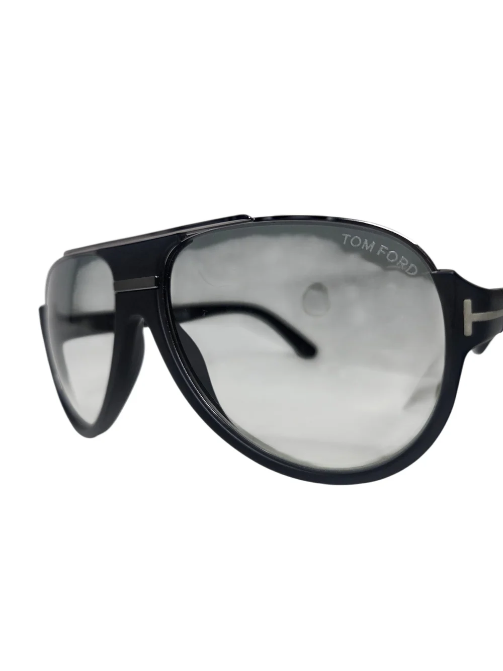 Tom Ford Dimitry Flat Top Aviator Sunglasses, 61mm